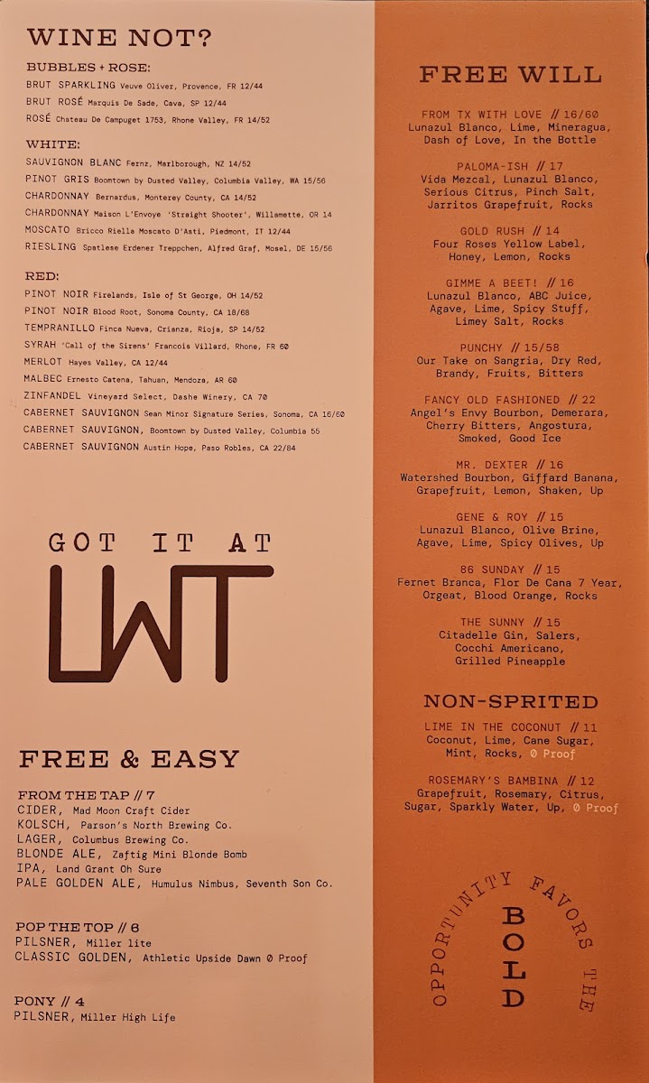 Menu Little West Tavern-4