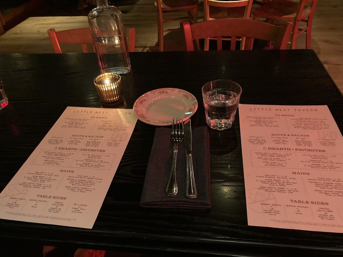 Menu Little West Tavern-9